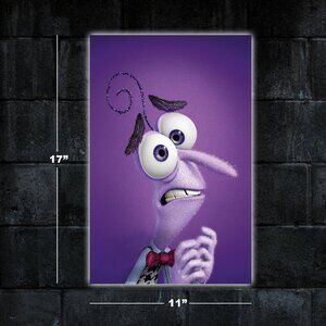 Inside Out Fear Movie Poster - 11x17 film wall art print merch kids gift pixar